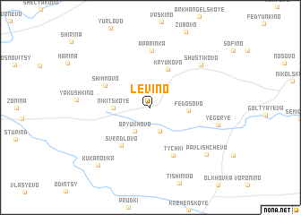 map of Levino