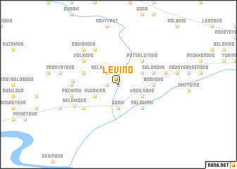 map of Levino