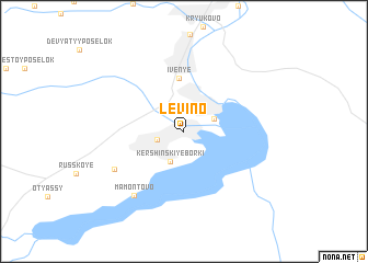 map of Levino