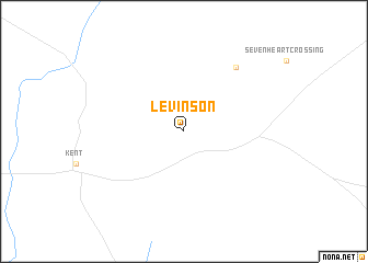 map of Levinson
