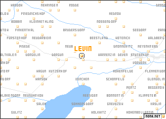 map of Levin