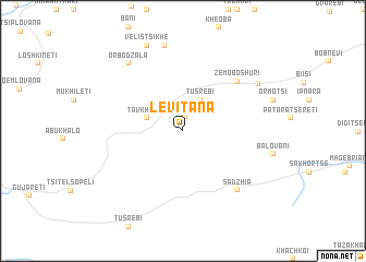 map of Levitana