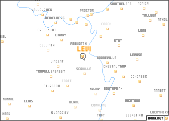 map of Levi