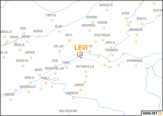 map of Levi