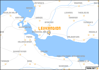 map of Levkandíon