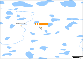 map of Levkina