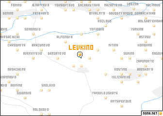 map of Lëvkino