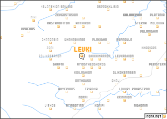 map of Lévki