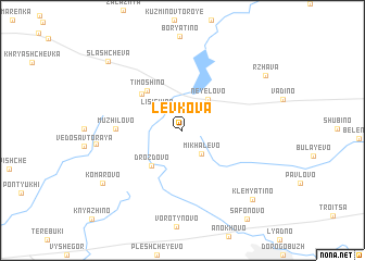 map of Levkova