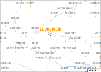 map of Levkovichi