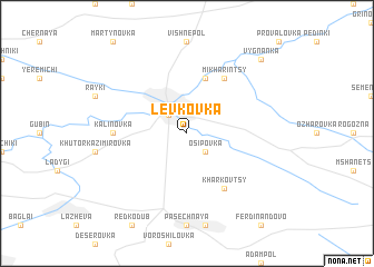map of Levkovka