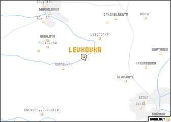 map of Levkovka
