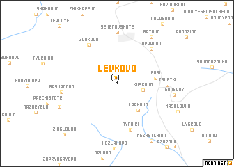 map of Levkovo