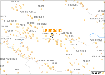 map of Levnajići