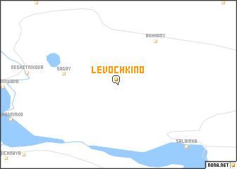 map of Levochkino