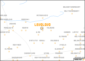 map of Levolovo