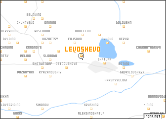 map of Levoshevo