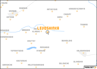 map of Levoshinka