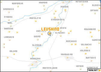 map of Levshino