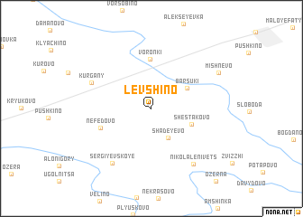 map of Levshino