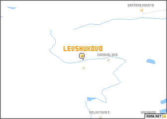 map of Levshukovo