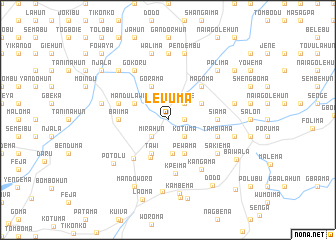 map of Levuma