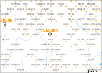 map of Levuma