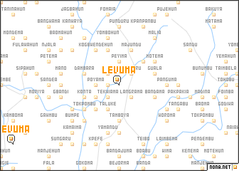 map of Levuma