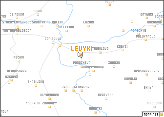 map of Levyki