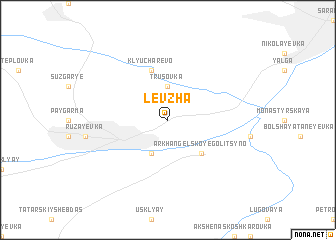 map of Levzha