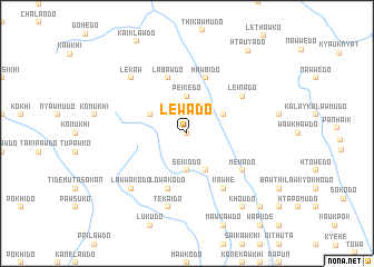 map of Lewado