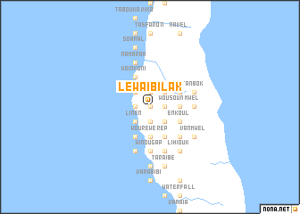 map of Lewaïbilak