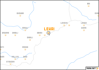 map of Lewaï