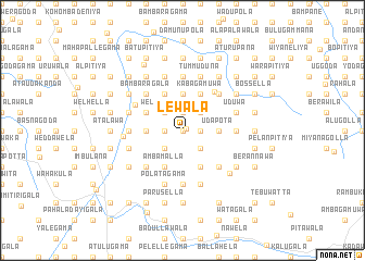 map of Lewala