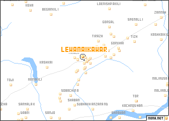 map of Lewānai Kawar