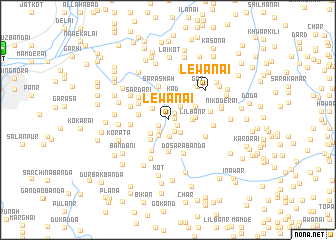 map of Lewanai