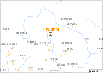 map of Lewandi