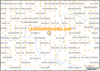 map of Lewangama Dumbuluwa