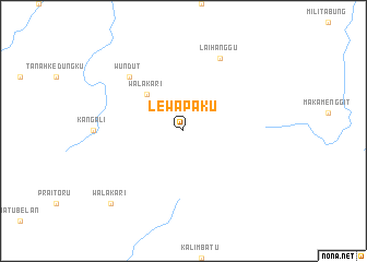 map of Lewapaku