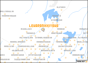 map of Lewapanikkiyawa