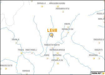 map of Lewa