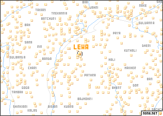 map of Lewa