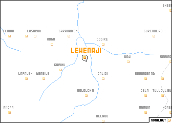 map of Lewenajī