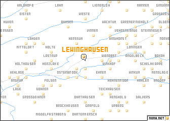 map of Lewinghausen