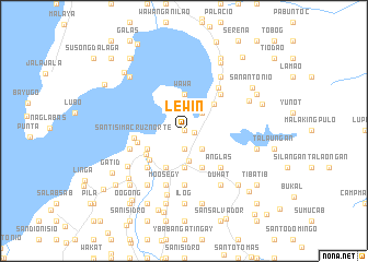 map of Lewin