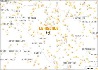 map of Lewisdale