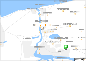 map of Lewiston