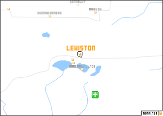 map of Lewiston