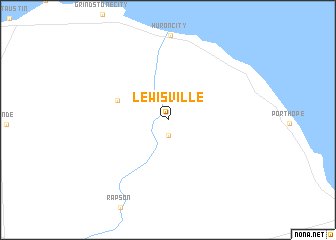 map of Lewisville