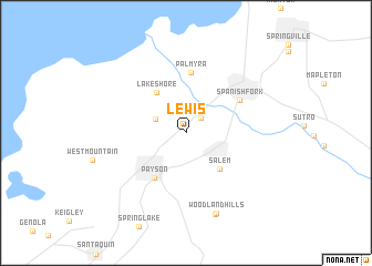 map of Lewis